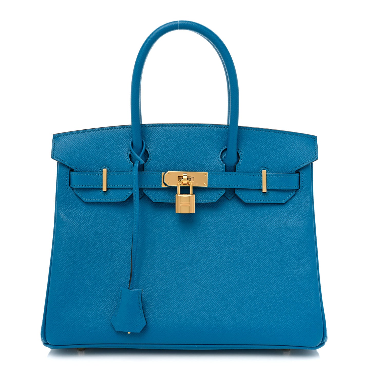 Epsom Birkin 30 Bleu Zanzibar