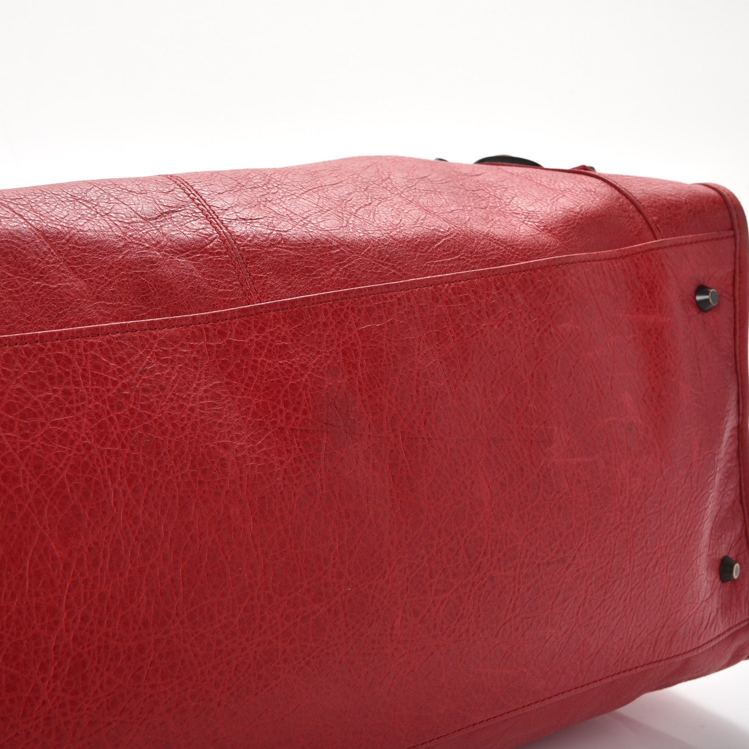 Balenciaga Agneau Classic Hardware Work Rouge Coquelicot 9 of 15