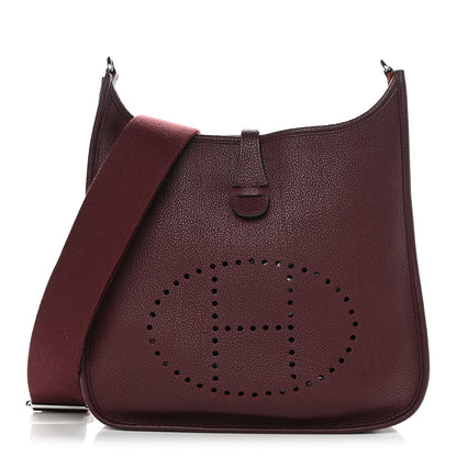 Hermes Togo Evelyne III PM Bordeaux 1 of 12
