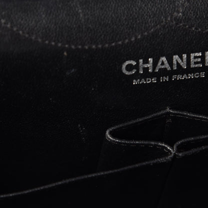 Chanel Metallic Aged Calfskin Quilted 2.55 Reissue 227 Flap Black 9 of 12