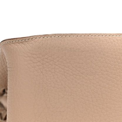 Hermes Taurillon Clemence Jypsiere 28 Argile 10 of 10