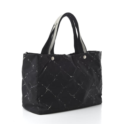 Chanel Nylon Travel Duffel Bag Black 3 of 10