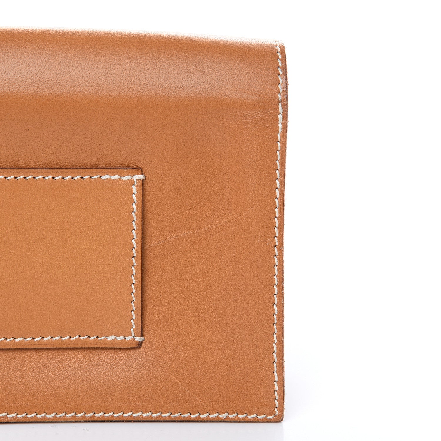 Hermes Vache Natural Waist Bag Clutch 11 of 13