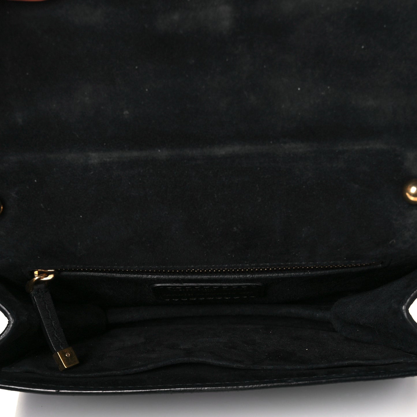 Calfskin Painted Studded Jardin Japonais J'Adior Chain Flap Bag Black