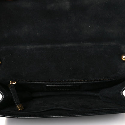 Christian Dior Calfskin Painted Studded Jardin Japonais J'Adior Chain Flap Bag Black 6 of 7