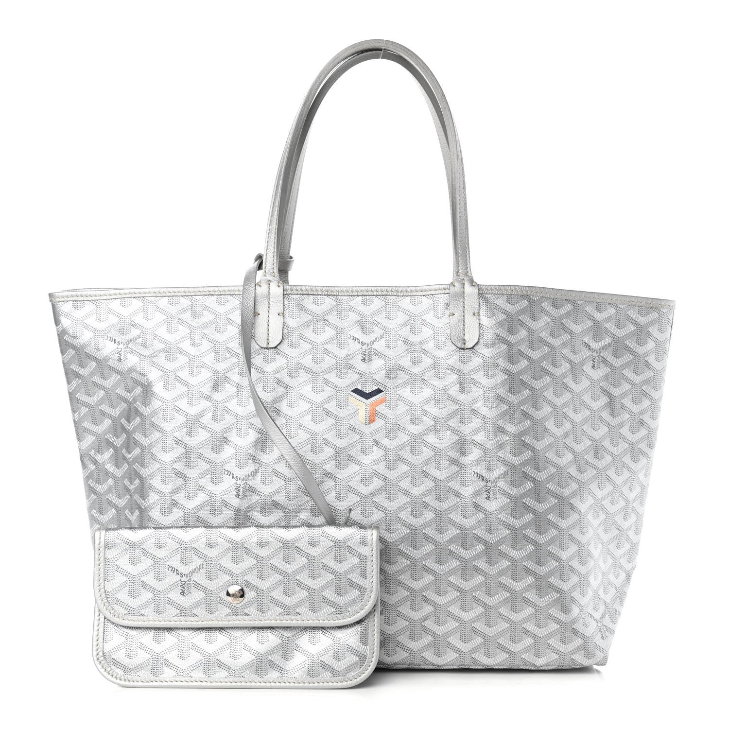 Goyard Goyardine Saint Louis PM Silver 1 of 11