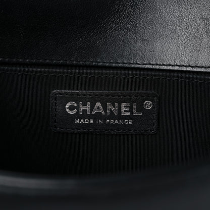 Chanel Lambskin Quilted Medium Boy Flap Black 6 of 11