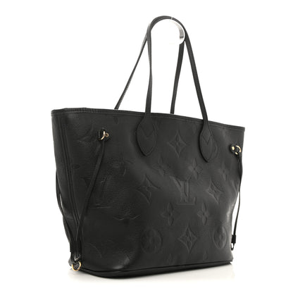 Louis Vuitton Empreinte Monogram Giant Neverfull MM Black 4 of 12