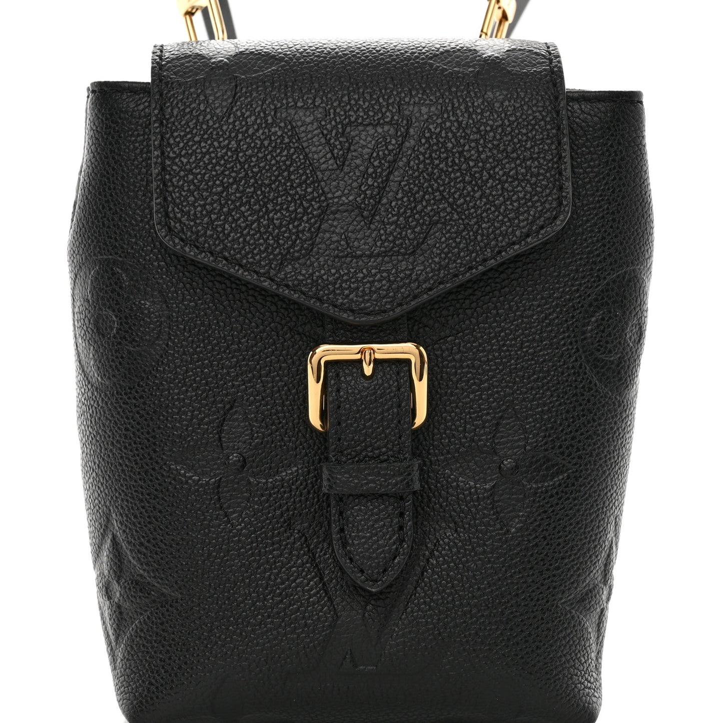 Empreinte Monogram Giant Tiny Backpack Black