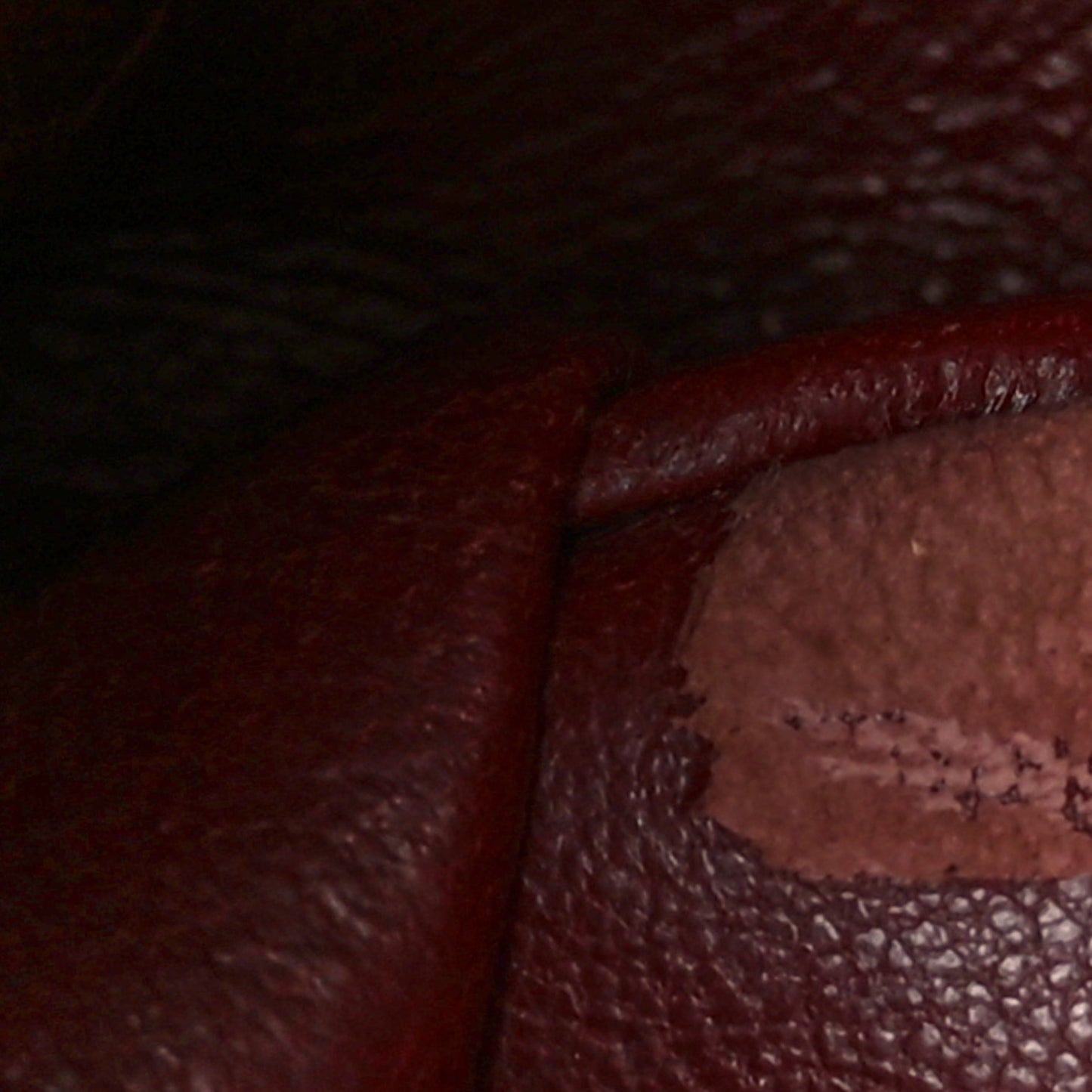 Lambskin Chevron Quilted Envelope Flap Black