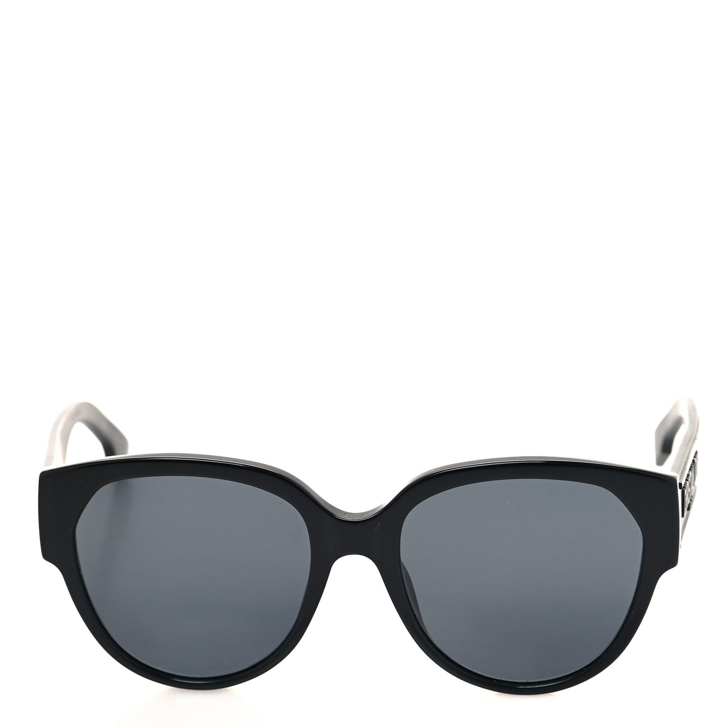 CHRISTIAN DIOR Acetate DiorID2 Sunglasses Black