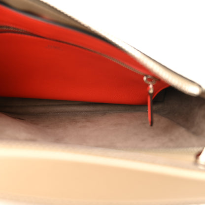 Fendi Vitello Baltico Dolce DotCom Satchel Tortora Papavero 6 of 13