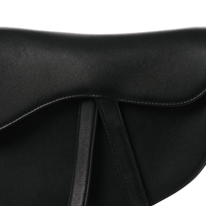 Christian Dior Ultra Matte Calfskin Saddle Bag Black 8 of 13