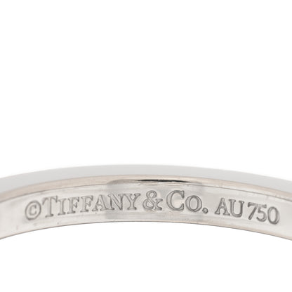 Tiffany 18K White Gold T Square Ring 64 10.75 4 of 4