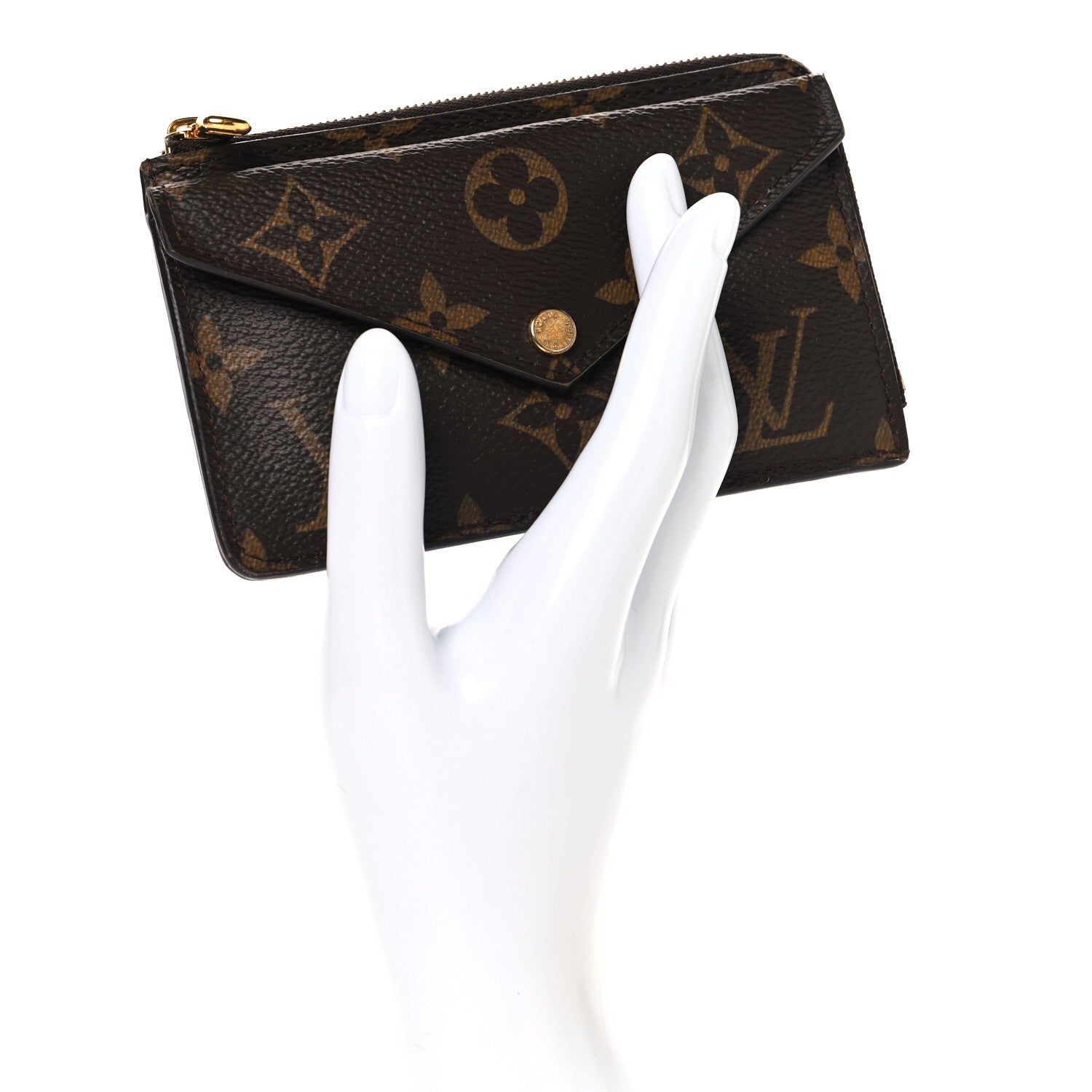Louis Vuitton Monogram Recto Verso Card Holder Black 2 of 8