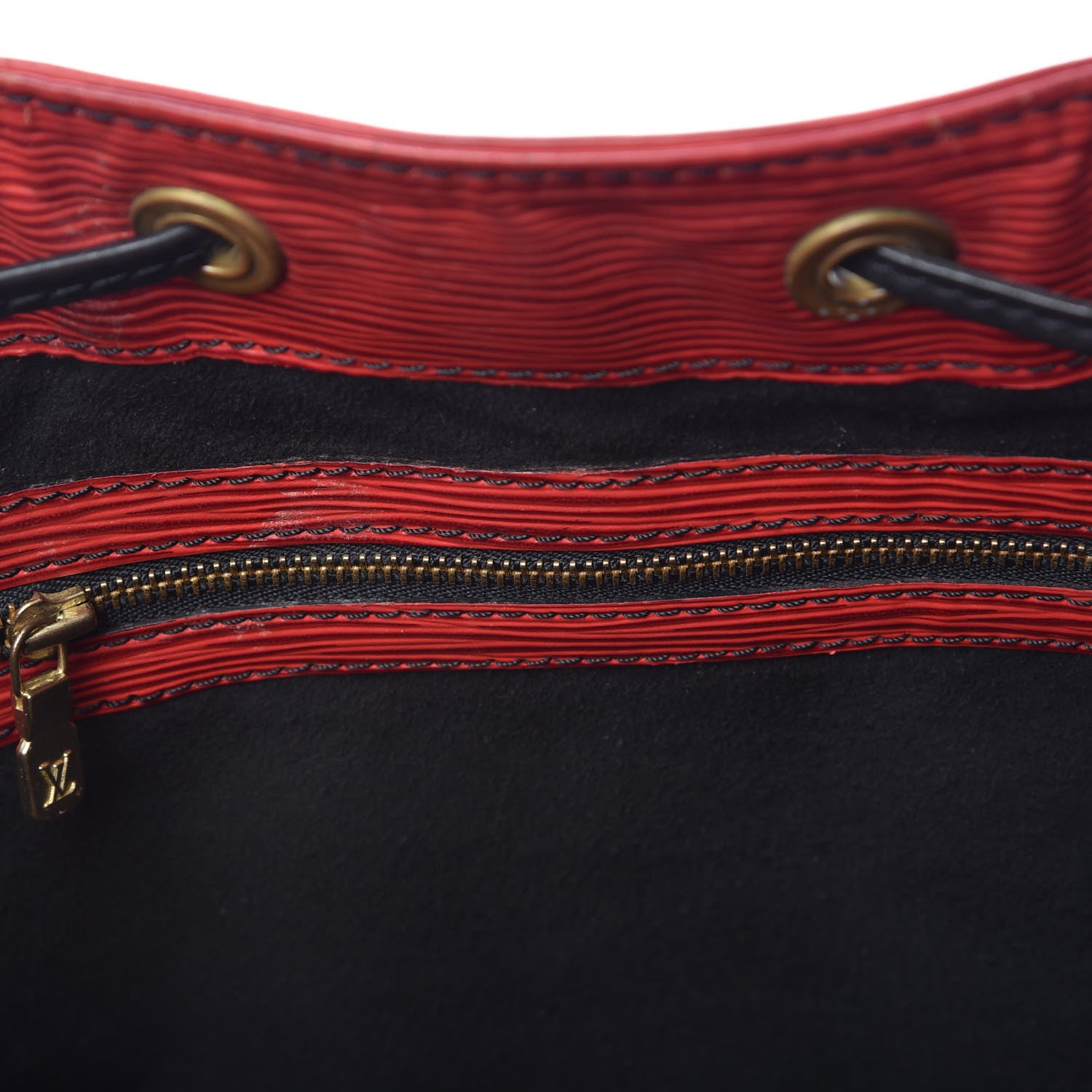 Louis Vuitton Epi Petit Noe Red Black 9 of 27