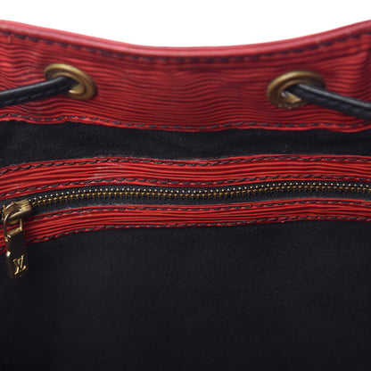 Louis Vuitton Epi Petit Noe Red Black 9 of 27
