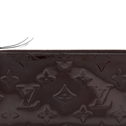 Louis Vuitton Vernis Felicie Chain Wallet Zippered Insert Amarante 7 of 7
