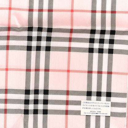 Burberry Cotton House Check Square Scarf Light Pink 3 of 3
