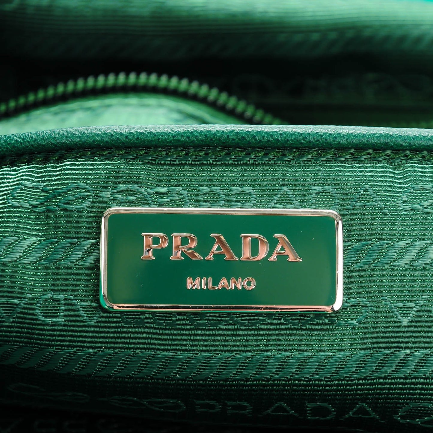 Nylon Vela Saffiano Cinch Backpack Oleandro