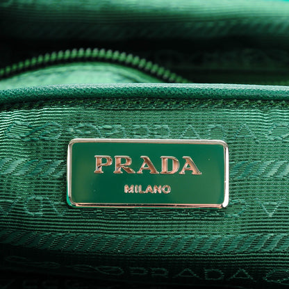 Prada Nylon Vela Saffiano Cinch Backpack Oleandro 6 of 8