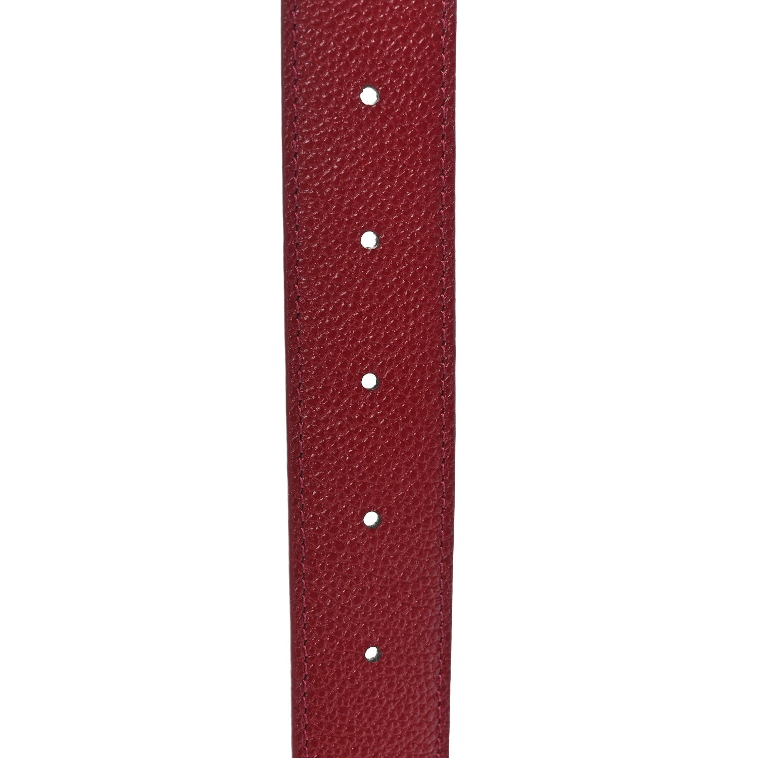 Louis Vuitton Calfskin Monogram 30mm LV Initiales Reversible Belt 85 34 Fuschia 4 of 5
