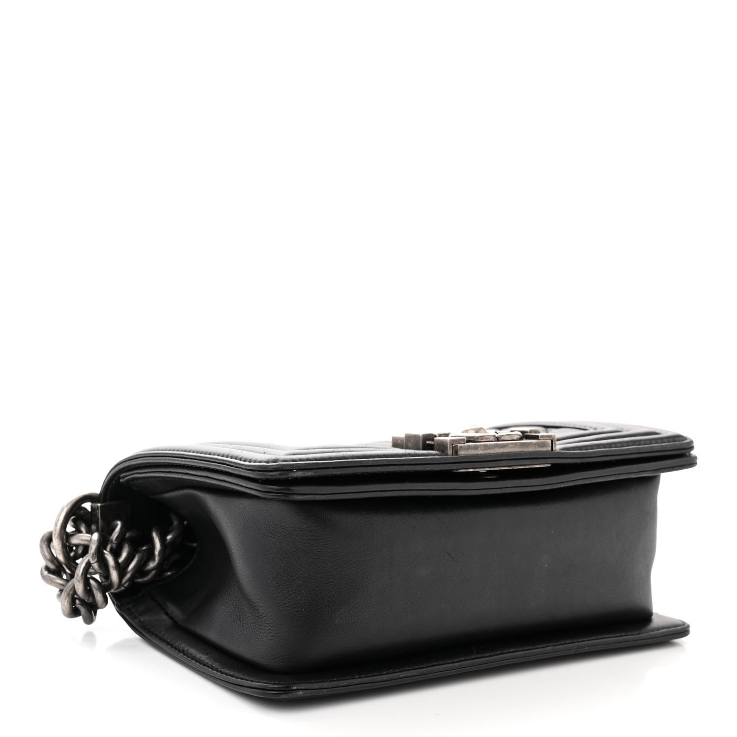 Chanel Calfskin Quilted Small Boy Flap Black 4 of 12