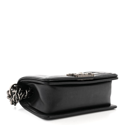 Chanel Calfskin Quilted Small Boy Flap Black 4 of 12