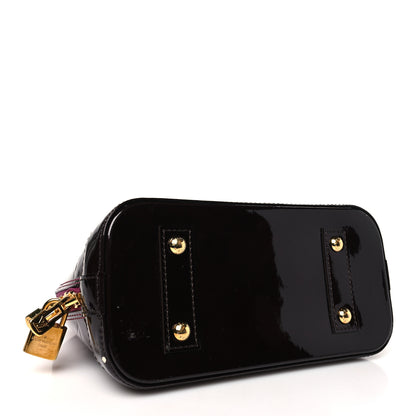 Louis Vuitton Vernis Degrade Alma BB Magenta 4 of 10