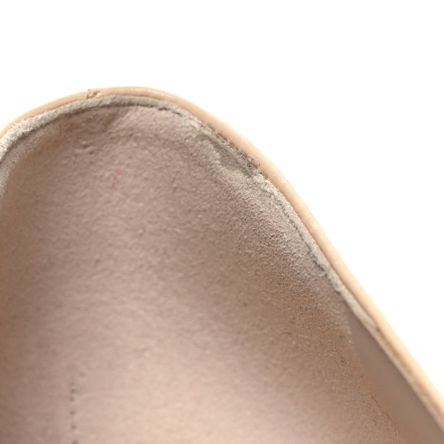 Chanel Calfskin Patent Cap Toe CC Pumps 39.5 Light Beige Black 11 of 12
