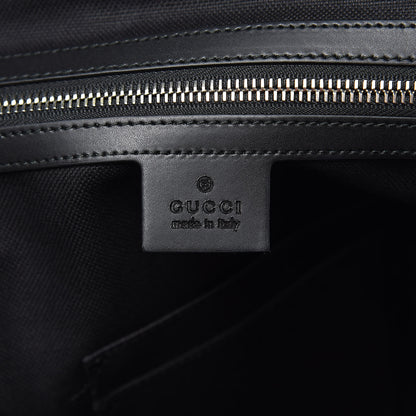 Gucci GG Supreme Monogram Web Tote Backpack Black Grey 6 of 10