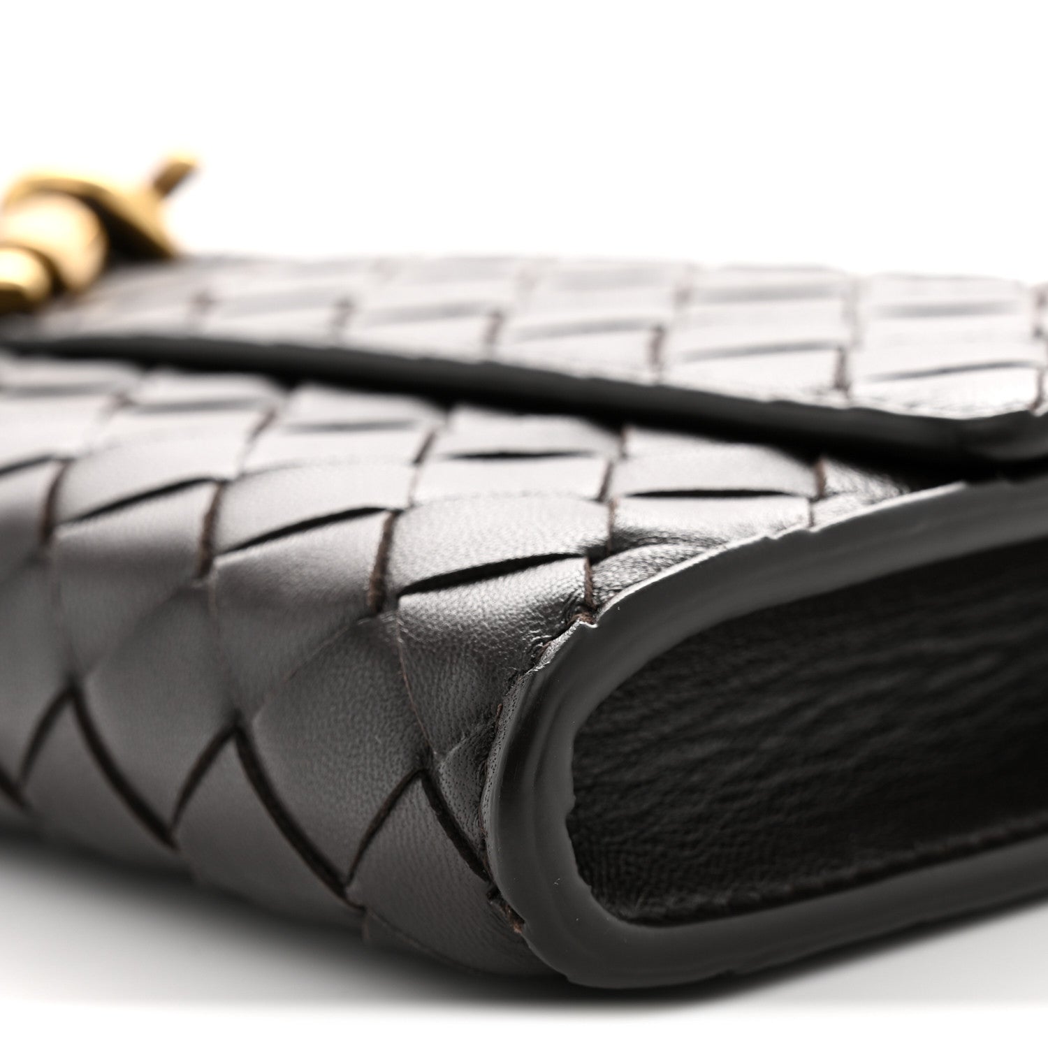 Bottega Veneta Nappa Intrecciato Long Andiamo Top Handle Clutch Fondant 10 of 10