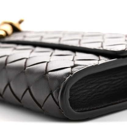 Bottega Veneta Nappa Intrecciato Long Andiamo Top Handle Clutch Fondant 10 of 10
