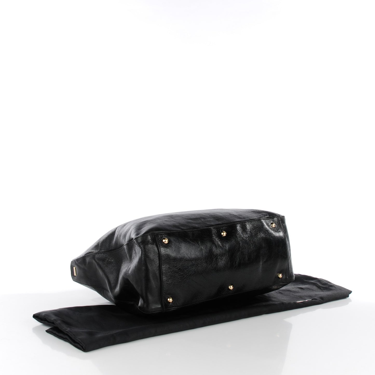 Vitello Acqua Large Twins Tote Black