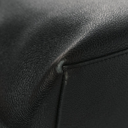 Louis Vuitton Calfskin Lockme Go Tote Black 9 of 10