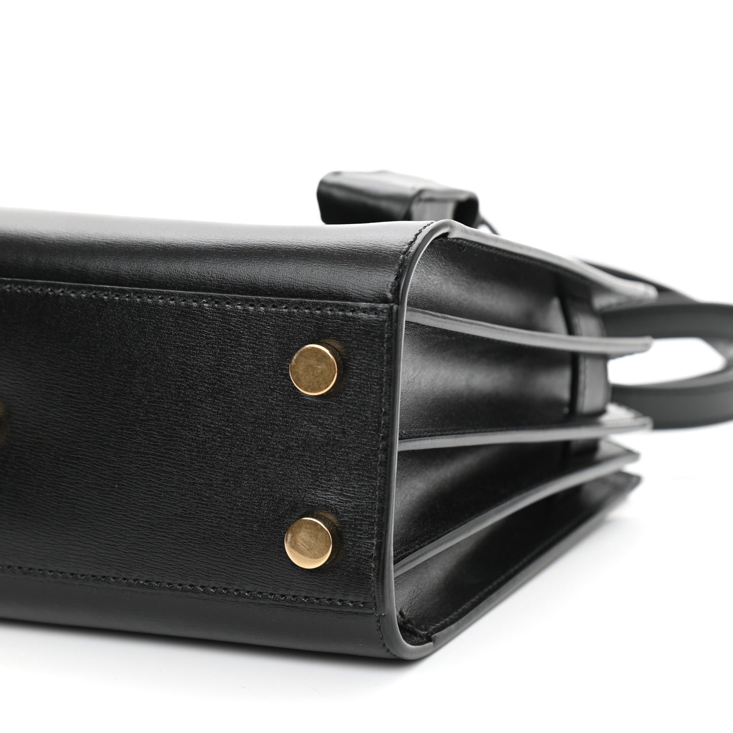 Calfskin Nano Sac De Jour Black