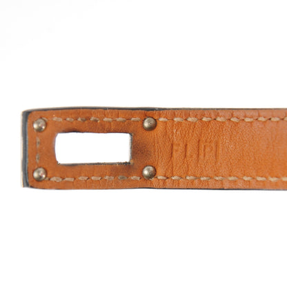 Hermes Chamonix Kelly Double Tour Bracelet XS Graphite 6 of 7