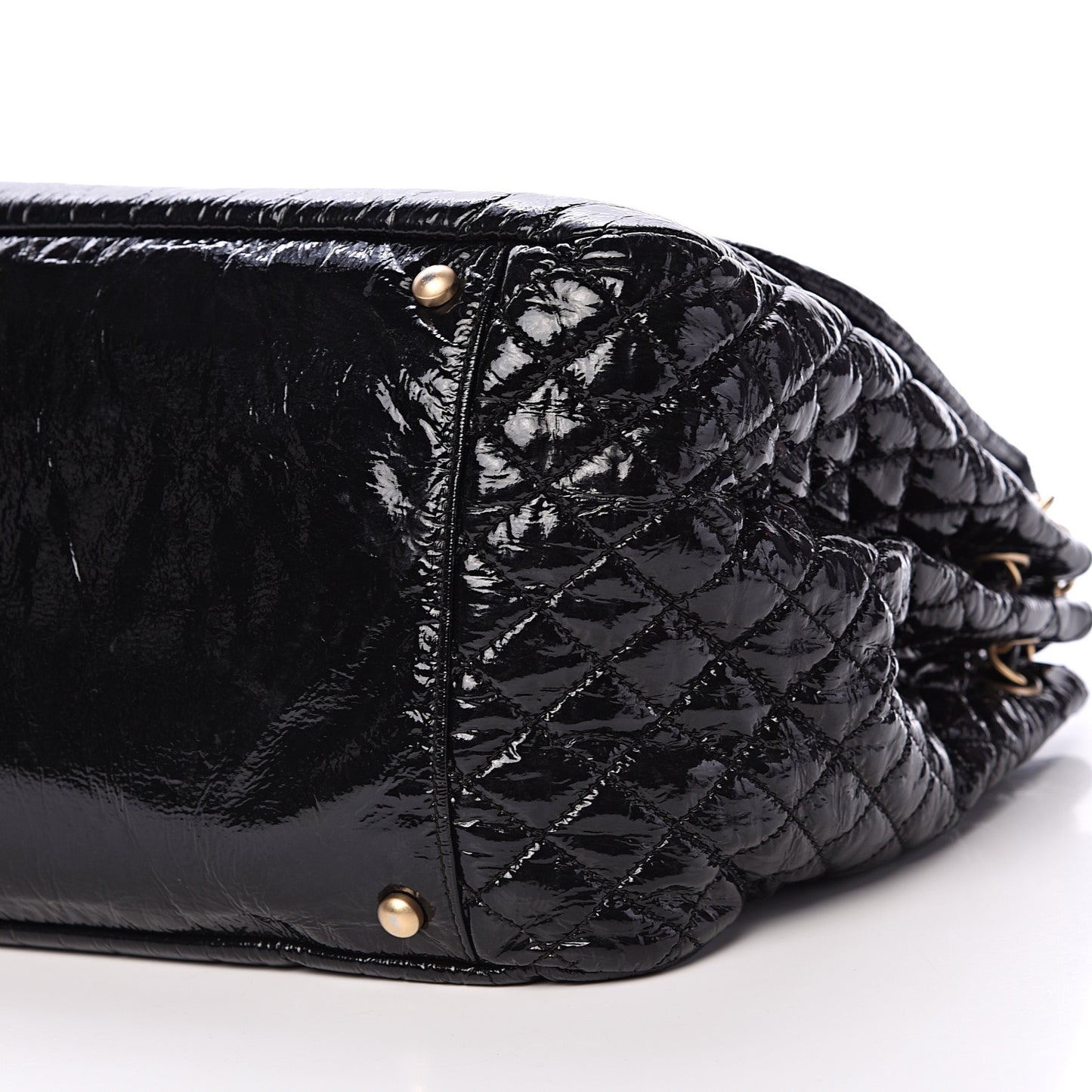 Vinyl XL Rock and Chain Flap Black