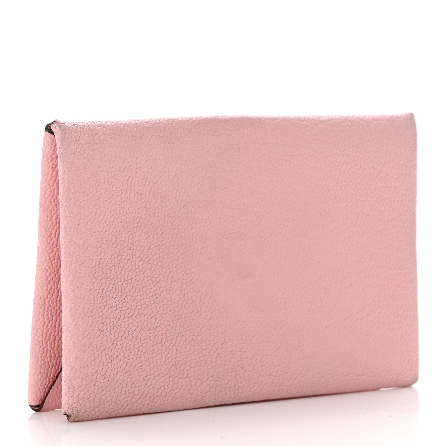 Hermes Chevre Mysore Calvi Card Case Rose Sakura 3 of 6