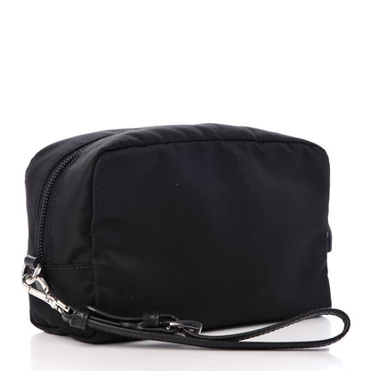 Prada Nylon Vela Cosmetic Pouch Black 3 of 9