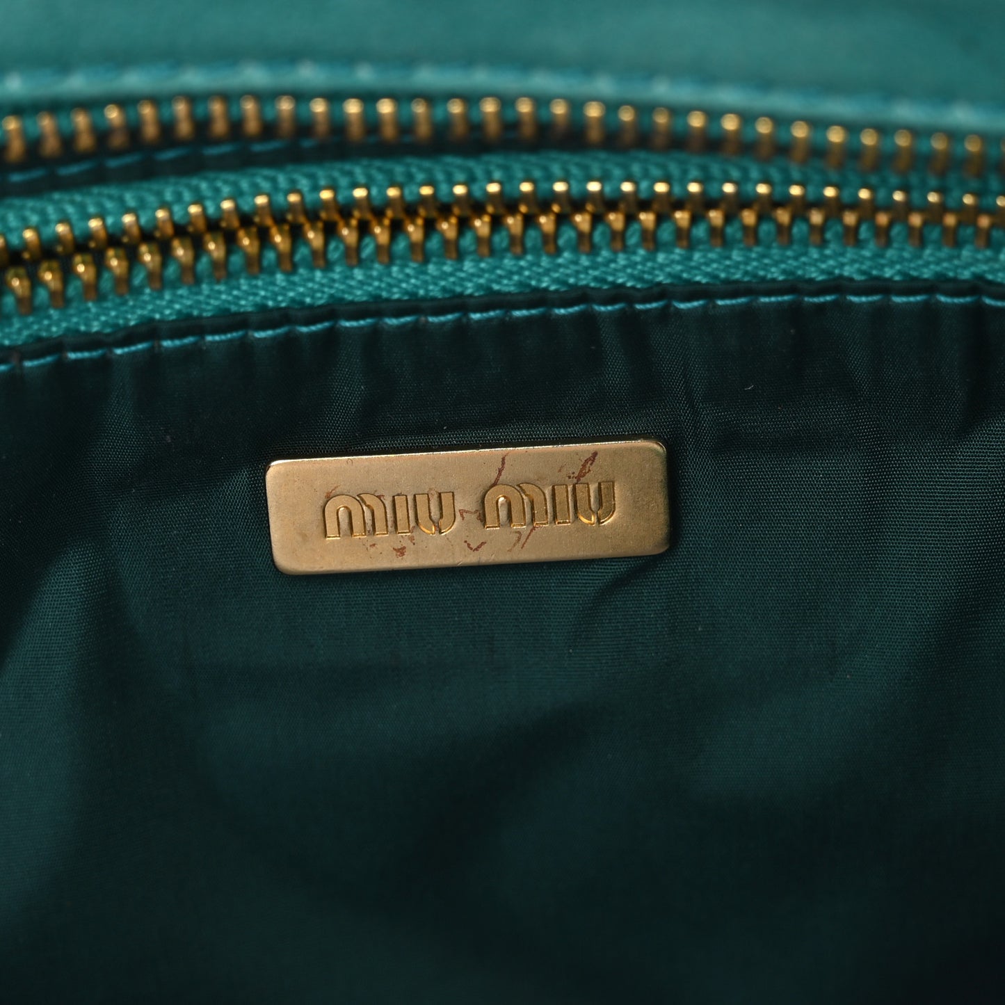 Nappa Shoulder Bag Turchese