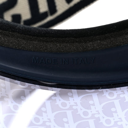 Christian Dior Oblique DiorClub V1U Sun Visor Blue 8 of 9