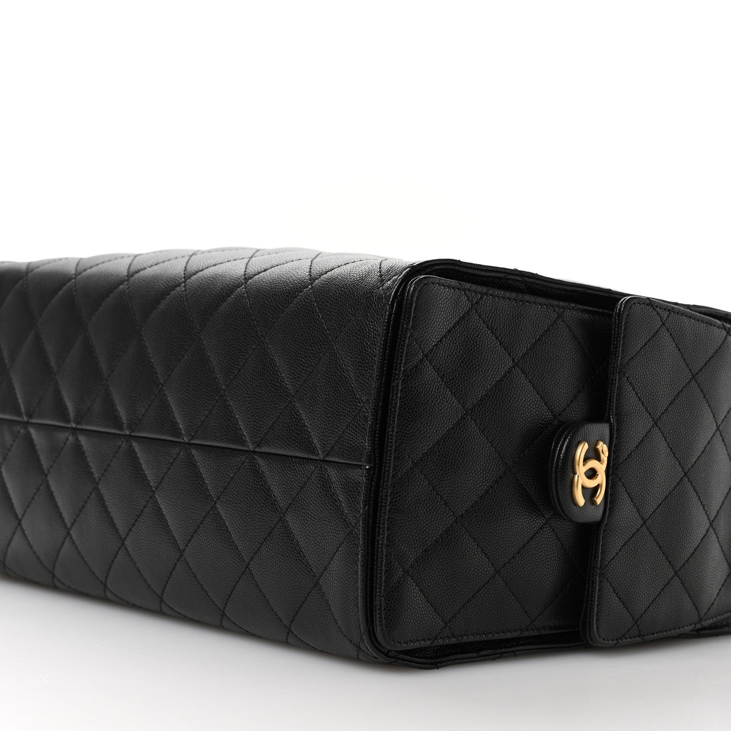 Chanel Caviar Quilted Medium Chanel 25 Handbag Black 11 of 12