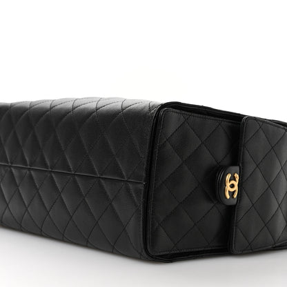 Chanel Caviar Quilted Medium Chanel 25 Handbag Black 11 of 12