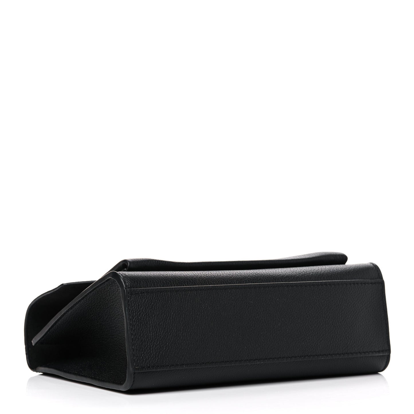 Soft Calfskin My Lockme Chain Bag BB Black