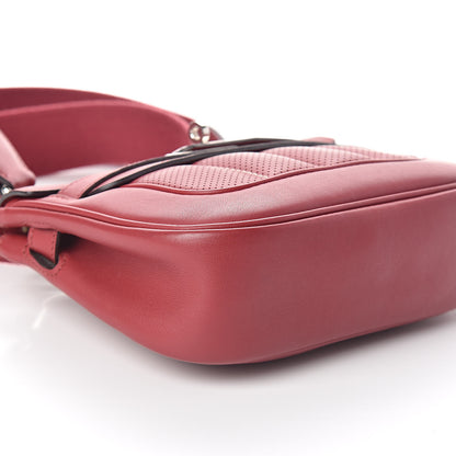 Hermes Veau Swift Mini Sac Berline Rouge Grenat 7 of 8