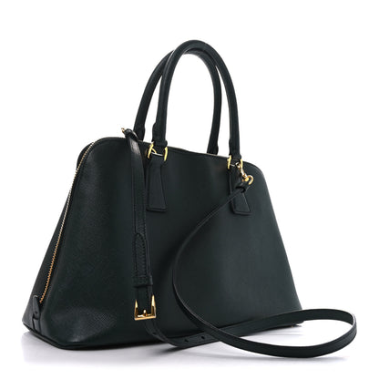 Prada Saffiano Lux Medium Promenade Tote Biliardo 3 of 9