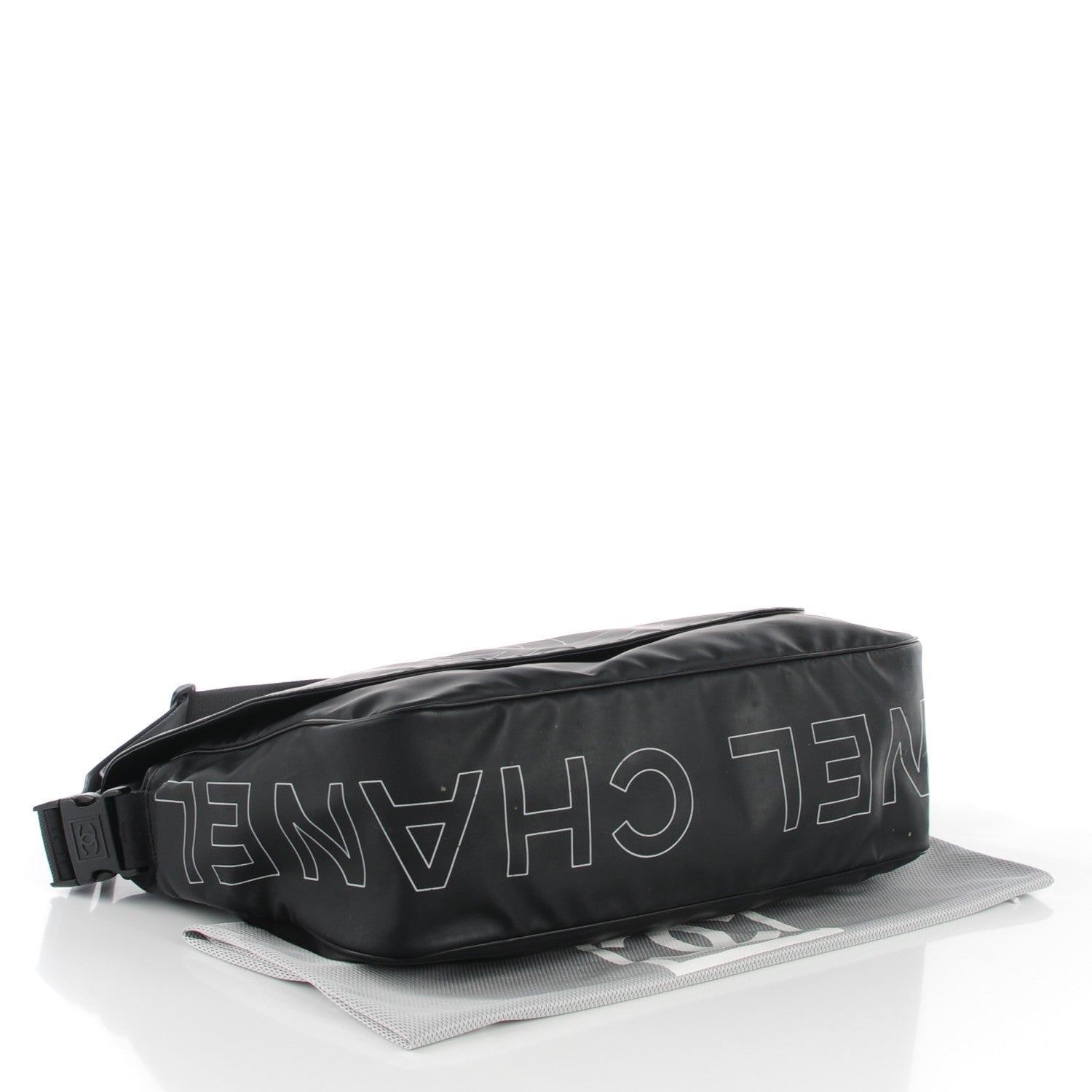 Chanel Vinyl Sport CC Messenger Black 4 of 7
