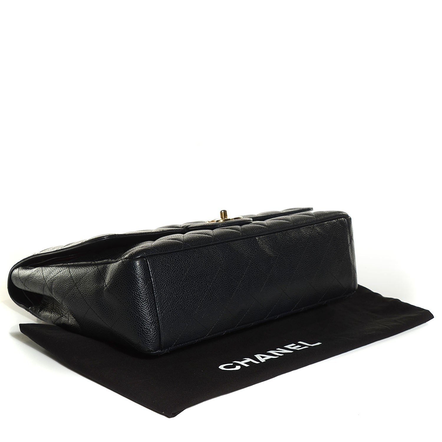 Chanel Caviar Quilted Maxi Double Flap Black 4 of 8