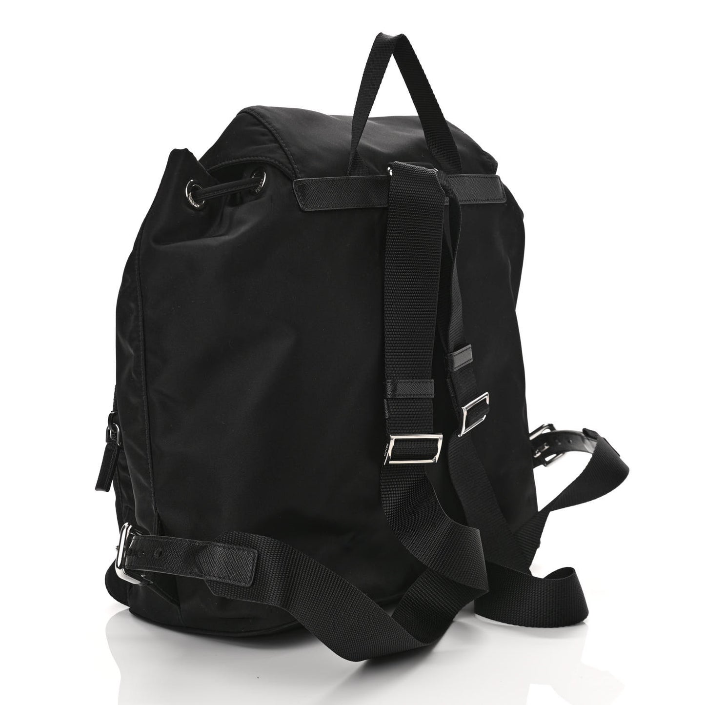 Nylon Vela Large Backpack Black